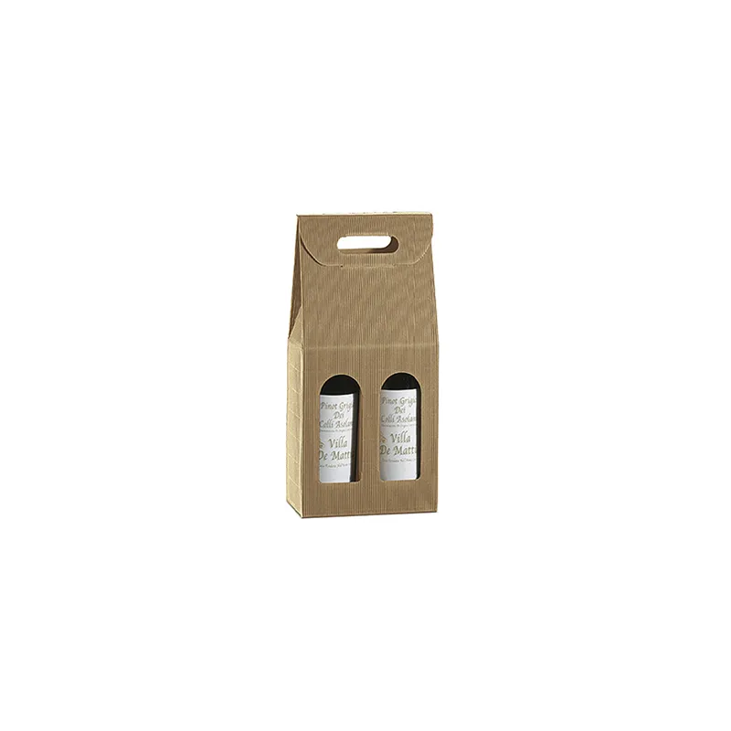 30 U. BOÎTES 2 BOUTEILLES 18x9x38,5 CM NATUREL KRAFT (1 UNITÉ) 30 U. BOÎTES 2 BOUTEILLES 18x9x38,5 CM NATUREL KRAFT (1 UNITÉ)
