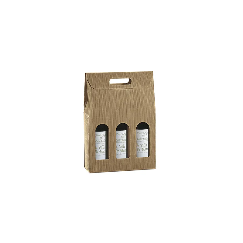 30 U. BOÎTES 3 BOUTEILLES 27x9x38,5 CM NATUREL KRAFT (1 UNITÉ) 30 U. BOÎTES 3 BOUTEILLES 27x9x38,5 CM NATUREL KRAFT (1 UNITÉ)