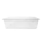 BAC GASTRONORM 1/1 19,1 L 53x32,5x15 CM TRANSPARENT POLYCARBONATE (1 UNITÉ) BAC GASTRONORM 1/1
