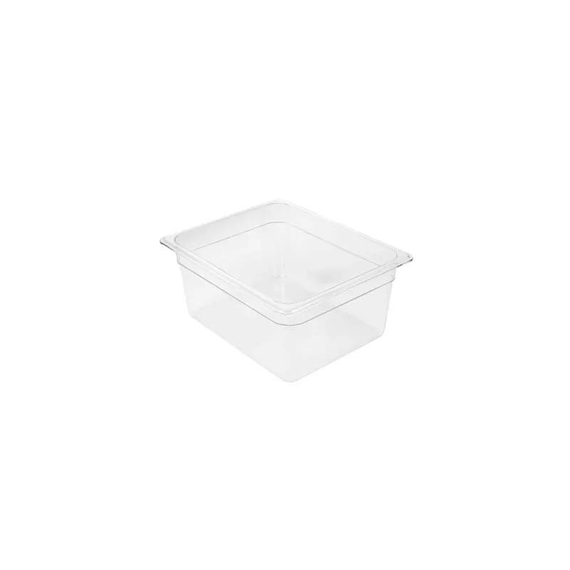 BAC GASTRONORM 1/2 8,4 L 32,5x26,5x15 CM TRANSPARENT POLYCARBONATE (1 UNITÉ) BAC GASTRONORM 1/2 8,4 L 32,5x26,5x15 CM TRANSPARENT POLYCARBONATE (1 UNITÉ)