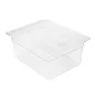 BAC GASTRONORM 1/2 8,4 L 32,5x26,5x15 CM TRANSPARENT POLYCARBONATE (1 UNITÉ) BAC GASTRONORM 1/2