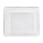 BAC GASTRONORM 1/2 8,4 L 32,5x26,5x15 CM TRANSPARENT POLYCARBONATE (1 UNITÉ) BAC GASTRONORM 1/2
