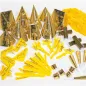 ASSORTIMENT COTILLON HOLOGRAFIQUE 10 PERSONNES OR (1 UNITÉ) ASSORTIMENT COTILLON HOLOGRAFIQUE 10 PERSONNES