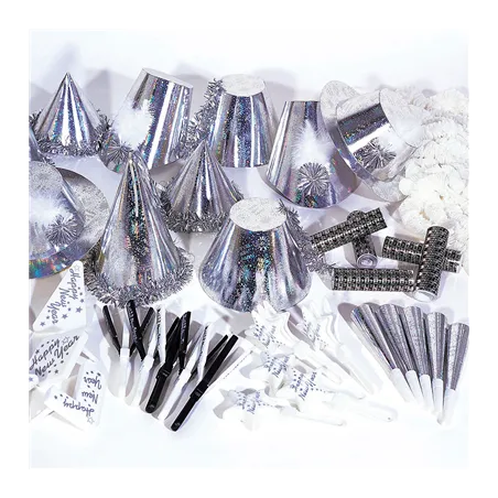 ASSORTIMENT COTILLON HOLOGRAFIQUE 20 PERSONNES