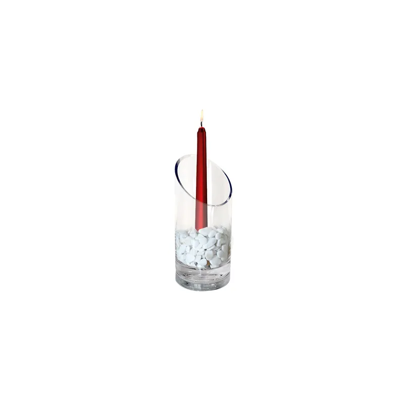 DECORATION VERRE 10,8x18 (h)CM TRANSPARENT VERRE (4 UNITÉ) DECORATION VERRE 10,8x18 (h)CM TRANSPARENT VERRE (4 UNITÉ)