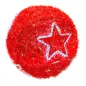 BOULE GÉANTE 720 LEDS Ø 120 CM ROUGE (1 UNITÉ) BOULE GÉANTE 720 LEDS