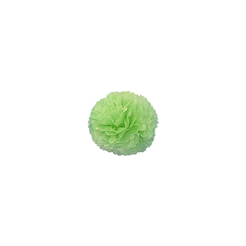 POM POM FLOWER Ø 25 CM VERT (10 UNITÉ) POM POM FLOWER Ø 25 CM VERT (10 UNITÉ)