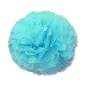 POM POM FLOWER Ø 48 CM BLEU PAPIER (10 UNITÉ) POM POM FLOWER