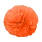 POM POM FLOWER Ø 48 CM ORANGE PAPIER (10 UNITÉ) POM POM FLOWER