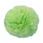 POM POM FLOWER Ø 48 CM VERT PAPIER (10 UNITÉ) POM POM FLOWER