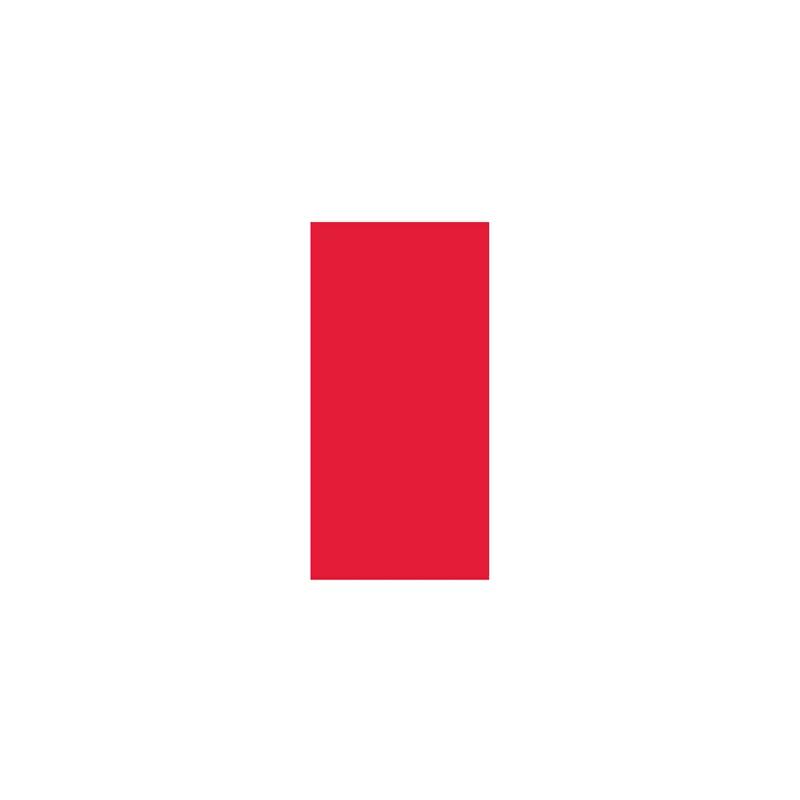 SERVIETTES PLIAGE 1/8  55 G/M2 40x40 CM ROUGE AIRLAID (750 UNITÉ)