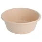 BOLS BIONIC 600 ML Ø 15x5,5 CM NATUREL BAGASSE (400 UNITÉ) BOLS
