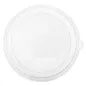 COUVERCLE POUR CODE 204.09 Ø 20,5x3,7 CM TRANSPARENT PET (200 UNITÉ) COUVERCLE POUR CODE 204.09