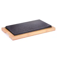 PIERRE DE LAVE BASE 42x25 CM