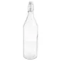 BOUTEILLE + FERMETURE CLIP WAKI GLASS 1 L Ø 8,5x32,5 CM TRANSPARENT VERRE (12 UNITÉ) BOUTEILLE + FERMETURE CLIP