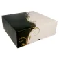 BOÎTES PATISSERIES SANS FENÊTRE THEPACK 'CLASSIC' 28x28x10 CM BLANC CARTON NANO-MICRO (100 UNITÉ) BOÎTES PATISSERIES SANS FENÊTRE