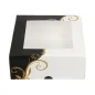 BOÎTES PATISSERIES AVEC FENÊTRE THEPACK 'CLASSIC' 18x18x7,5 CM BLANC CARTON NANO-MICRO (200 UNITÉ) BOÎTES PATISSERIES AVEC FENÊTRE
