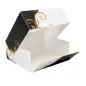 BOÎTES PATISSERIES AVEC FENÊTRE THEPACK 'CLASSIC' 18x18x7,5 CM BLANC CARTON NANO-MICRO (200 UNITÉ) BOÎTES PATISSERIES AVEC FENÊTRE