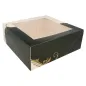 BOÎTES PÂTISSERIES AVEC FENÊTRE THEPACK 'CLASSIC' 28x28x10 CM BLANC CARTON NANO-MICRO (100 UNITÉ) BOÎTES PÂTISSERIES AVEC FENÊTRE