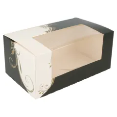 BOÎTES PÂTISSERIES AVEC FENÊTRE
