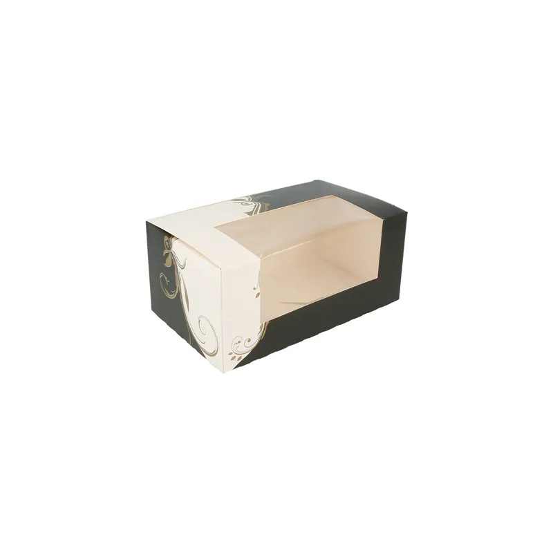 BOÎTES PÂTISSERIES AVEC FENÊTRE THEPACK 'CLASSIC' 18x11x8 CM BLANC CARTON NANO-MICRO (400 UNITÉ) BOÎTES PÂTISSERIES AVEC FENÊTRE THEPACK 'CLASSIC' 18x11x8 CM BLANC CARTON NANO-MICRO (400 UNITÉ)