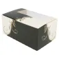 BOÎTES PÂTISSERIES AVEC FENÊTRE THEPACK 'CLASSIC' 18x11x8 CM BLANC CARTON NANO-MICRO (400 UNITÉ) BOÎTES PÂTISSERIES AVEC FENÊTRE