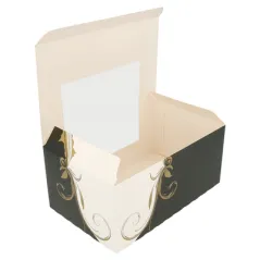 BOÎTES PÂTISSERIES AVEC FENÊTRE