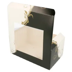 BOÎTES PÂTISSERIES AVEC FENÊTRE