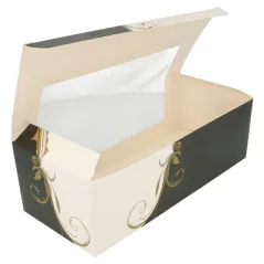 BOÎTES PÂTISSERIES AVEC FENÊTRE