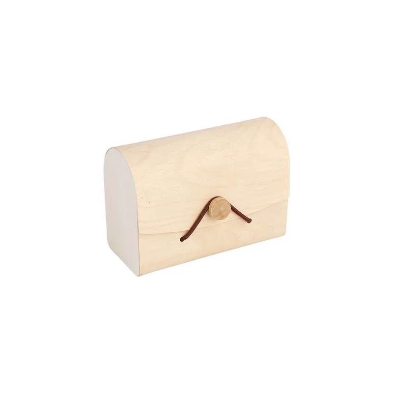 BOÎTES POUR 3 MACARONS   11x5x8 CM NATUREL BOIS (60 UNITÉ)