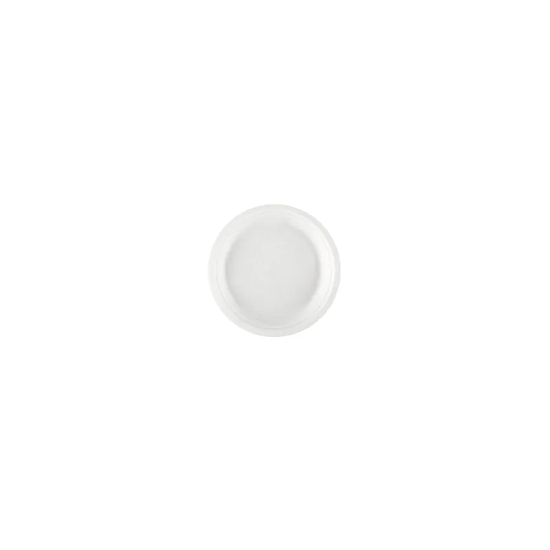 ASSIETTES BIONIC  Ø 15,5x1,4 CM BLANC BAGASSE (1000 UNITÉ)