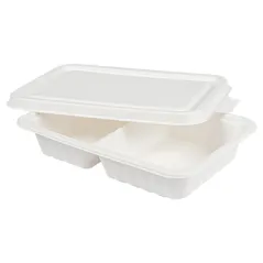 PLATEAUX 2 COMPART + COUVERCLE