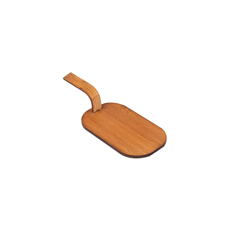 MINI PELLES POUR SNACKS BAMBOO  8x5 CM NATUREL BAMBOU (100 UNITÉ)