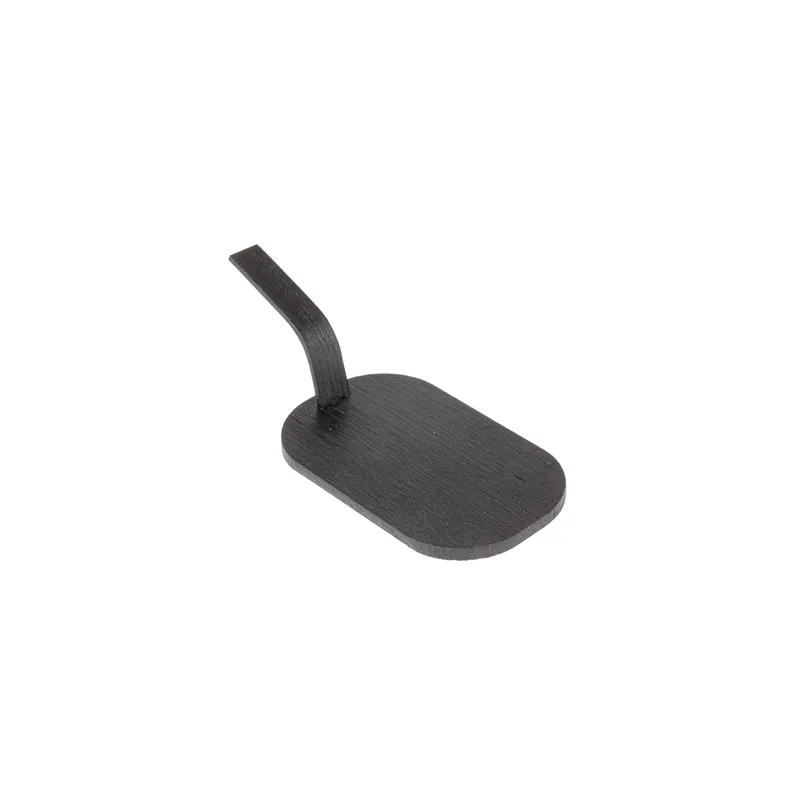 MINI PELLES POUR SNACKS BAMBOO  8x5 CM NOIR BAMBOU (100 UNITÉ)
