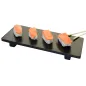 BASE SUSHI BAMBOO 50x23x2,5 CM NOIR BAMBOU (1 UNITÉ) BASE SUSHI