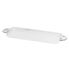 PLATEAU RECTANGULAIRE ANSES ALUMINIUM