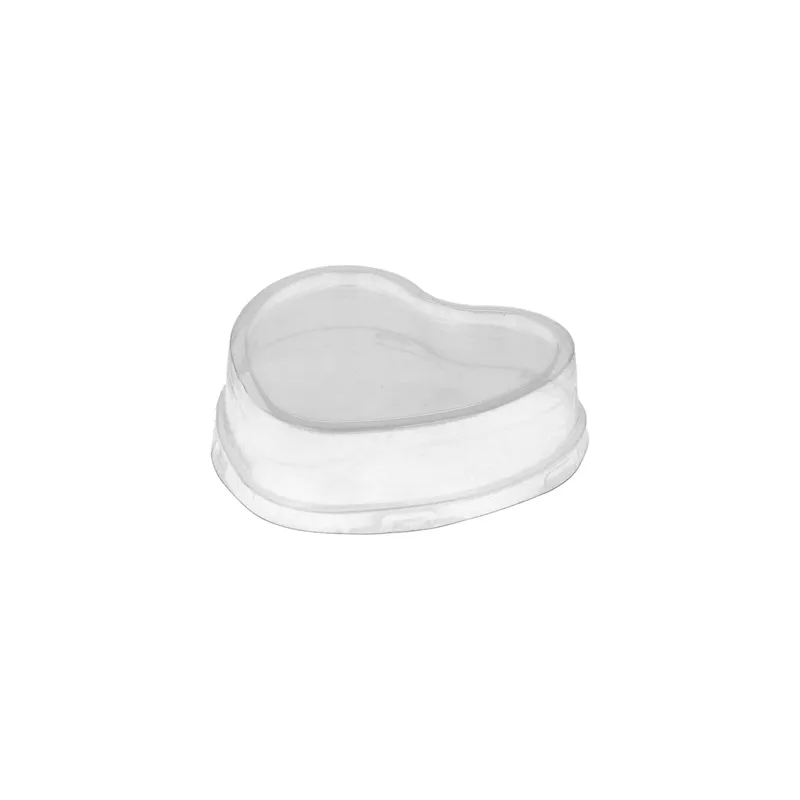 COUVERCLES CODES 206.02/04/05/214.62   9x8x2,5 CM TRANSPARENT PET (100 UNITÉ)