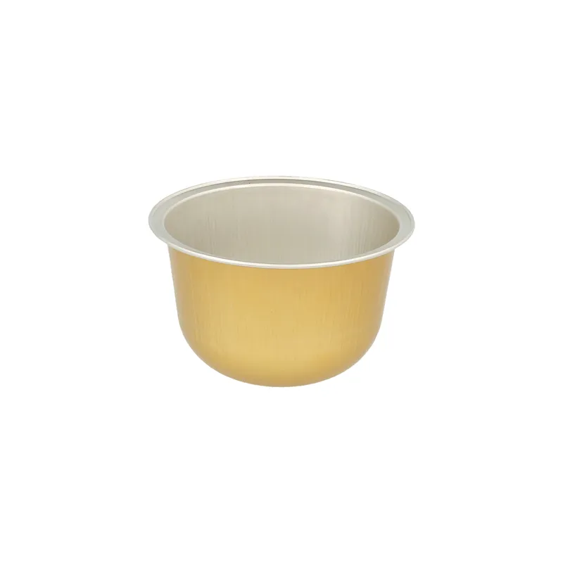 RECIPIENT PATISSERIE  150 ML Ø 8,5x4,3 CM OR ALUMINIUM (100 UNITÉ)