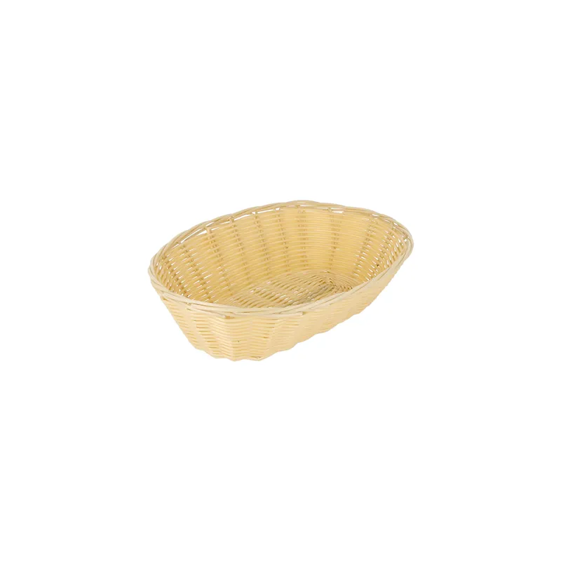 CORBEILLES SIMILAIRE OSIER OVALES 25x16,6x7,5 CM NATUREL PP (12 UNITÉ) CORBEILLES SIMILAIRE OSIER OVALES 25x16,6x7,5 CM NATUREL PP (12 UNITÉ)