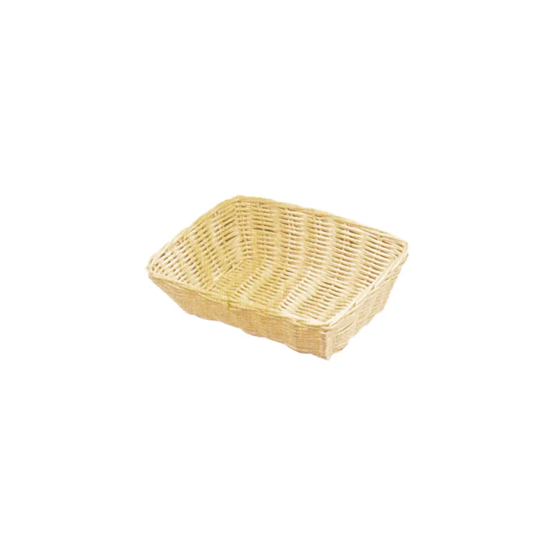 CORBEILLES SIMIL OSIER RECTANGULAIRES 25x18,5x7,5 CM NATUREL PP (12 UNITÉ) CORBEILLES SIMIL OSIER RECTANGULAIRES 25x18,5x7,5 CM NATUREL PP (12 UNITÉ)