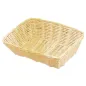 CORBEILLES SIMIL OSIER RECTANGULAIRES 25x18,5x7,5 CM NATUREL PP (12 UNITÉ) CORBEILLES SIMIL OSIER RECTANGULAIRES