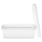 RÉCIPIENTS INVIOLABLES + COUVERCLES 270 ML 12x8,8x4,2 CM TRANSPARENT PP (420 UNITÉ) RÉCIPIENTS INVIOLABLES + COUVERCLES