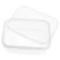 RÉCIPIENTS INVIOLABLES + COUVERCLES 270 ML 12x8,8x4,2 CM TRANSPARENT PP (420 UNITÉ) RÉCIPIENTS INVIOLABLES + COUVERCLES
