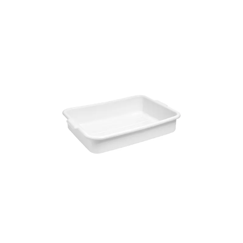 BAC MULTI-USAGES 54x39x12,7 CM BLANC PLASTIQUE (1 UNITÉ) BAC MULTI-USAGES 54x39x12,7 CM BLANC PLASTIQUE (1 UNITÉ)