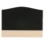 4 U. MINI ARDOISES + BASE 7,5x5x2 CM NOIR BOIS (1 UNITÉ) 4 U. MINI ARDOISES + BASE