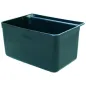 PETIT RÉCIPIENT CHARIOT SERVICE 8 L 33,5x23,5x18 CM NOIR PP (1 UNITÉ) PETIT RÉCIPIENT CHARIOT SERVICE