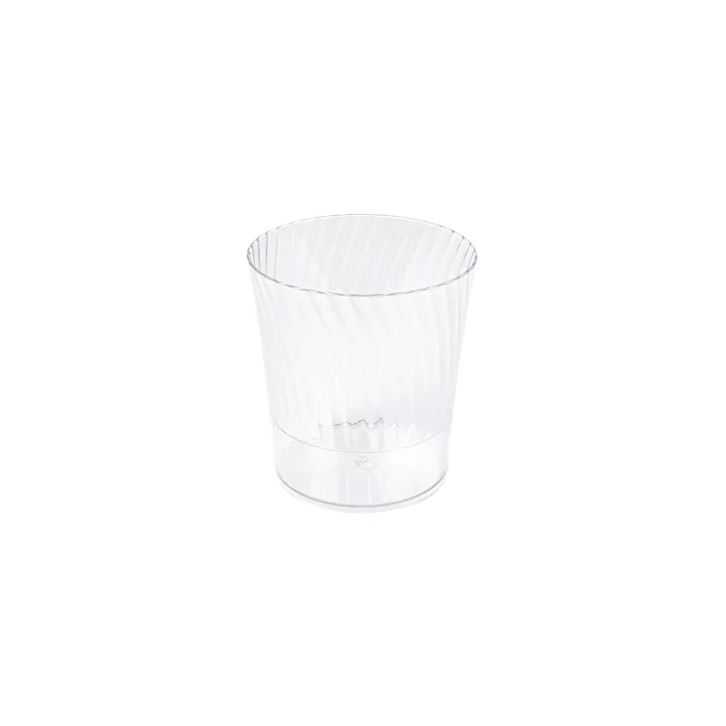 EMBALLAGES APÉRITIF MINI   Ø 6,5x7,1 CM TRANSPARENT PS (432 UNITÉ)