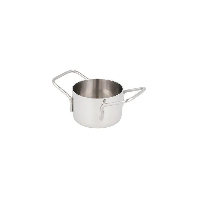 MINI SAUTOIRS ARTINOX  Ø 8x4,5 CM ARGENTE INOX (6 UNITÉ)