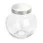 POT POUR STOCKER SPHÉRIQUE WAKI GLASS 3 L 19,5x13,5x19,5 CM TRANSPARENT VERRE (6 UNITÉ) POT POUR STOCKER SPHÉRIQUE