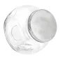POT POUR STOCKER SPHÉRIQUE WAKI GLASS 3 L 19,5x13,5x19,5 CM TRANSPARENT VERRE (6 UNITÉ) POT POUR STOCKER SPHÉRIQUE